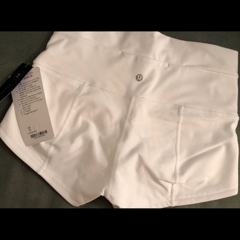 Lululemon wunder shorts 2’’ BNWT